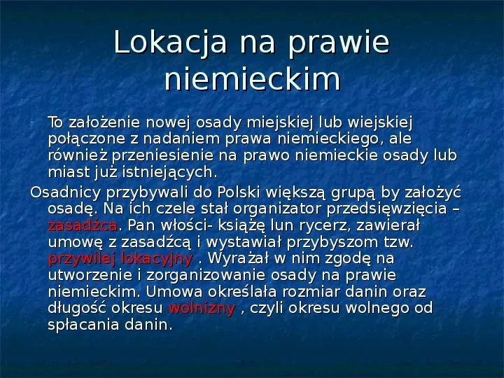 Społeczeństwo i gospodarka w Polsce dzielnicowej - Slide 4