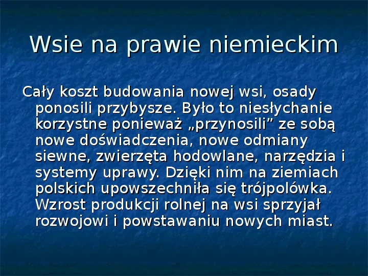 Społeczeństwo i gospodarka w Polsce dzielnicowej - Slide 6