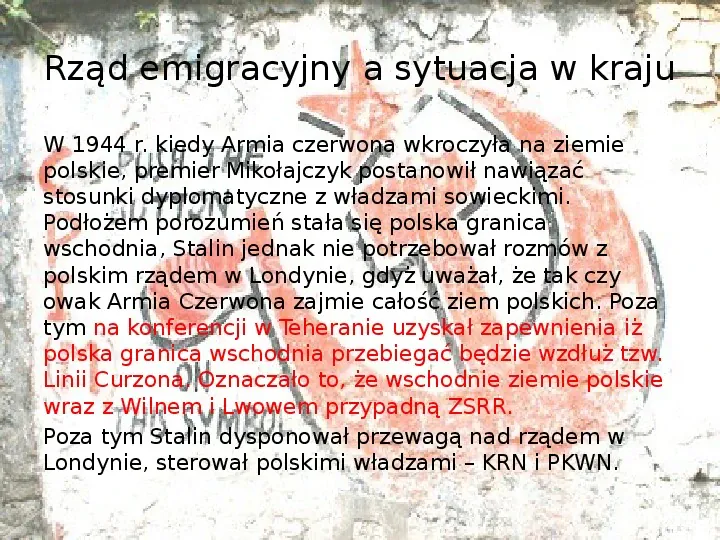 Sprawa polska w latach 1943-45 - Slide 6