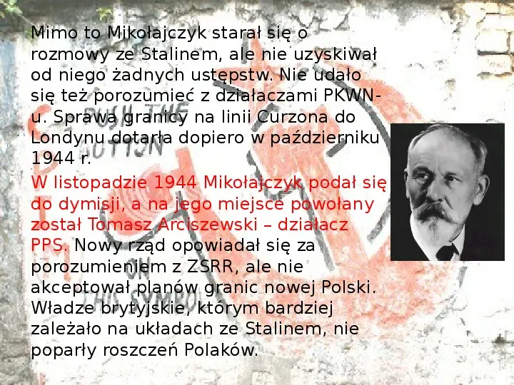 Sprawa polska w latach 1943-45 - Slide 7