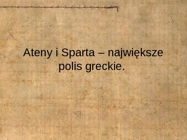 Starożytne Ateny i Sparta - Slide 1