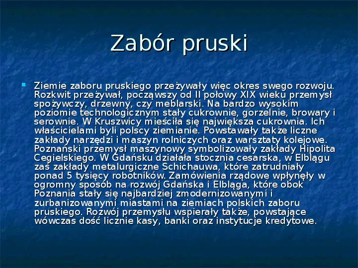 Sytuacja gospodarcza ziem polskich pod zaborami - Slide 10