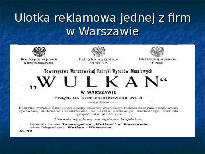 Sytuacja gospodarcza ziem polskich pod zaborami - Slide 13