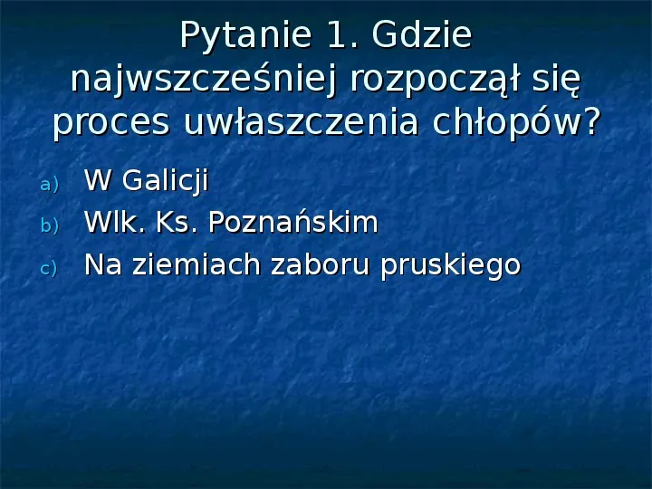 Sytuacja gospodarcza ziem polskich pod zaborami - Slide 15