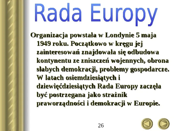 Unia Europejska - Slide 26