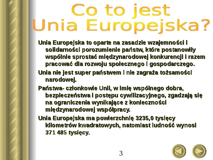 Unia Europejska - Slide 3