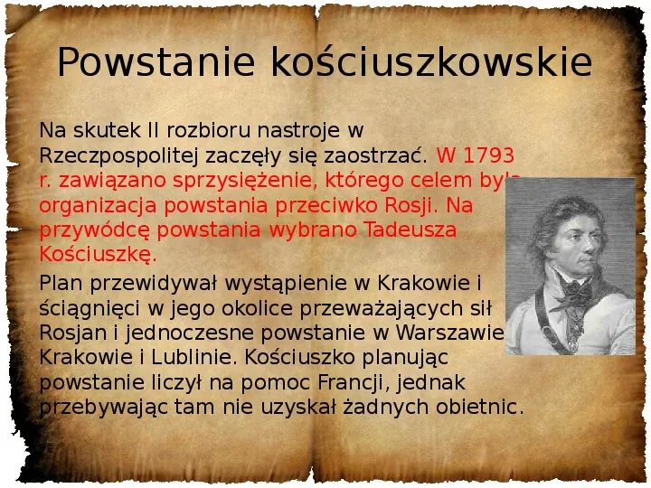 Upadek Rzeczpospolitej -  II i III rozbiór Polski - Slide 8