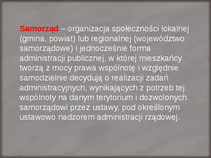 Ustrój terytorialny Polski - Slide 2