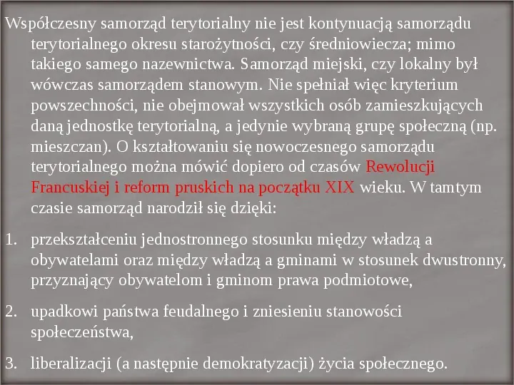Ustrój terytorialny Polski - Slide 3