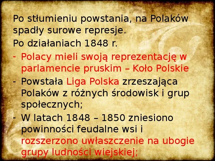 Wiosna Ludów na ziemiach polskich - Slide 5
