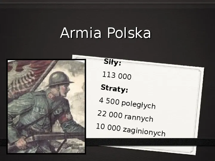 Wojna polsko - bolszewicka - Slide 15