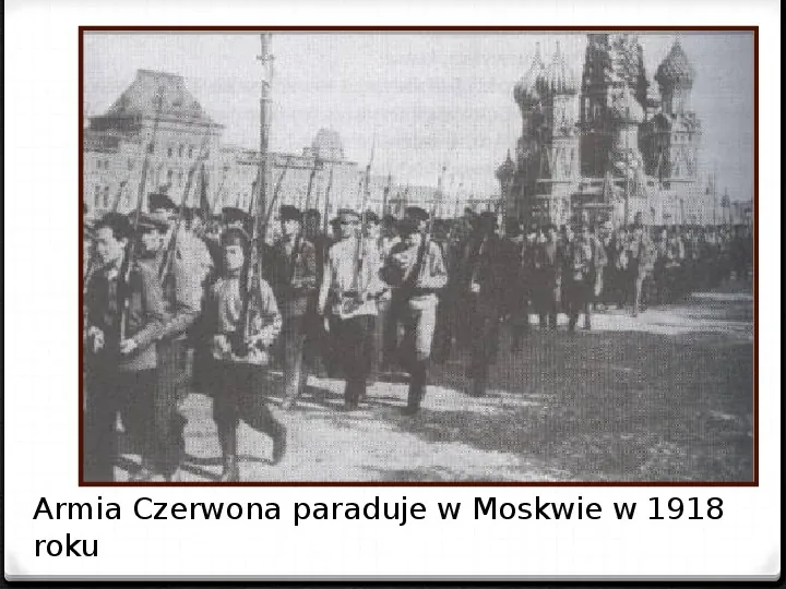 Wojna polsko - bolszewicka - Slide 29