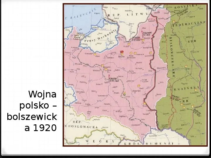Wojna polsko - bolszewicka - Slide 33