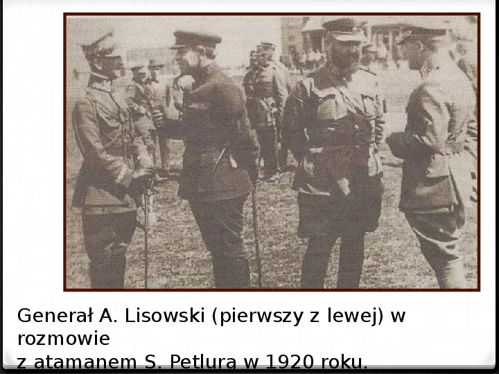 Wojna polsko - bolszewicka - Slide 37