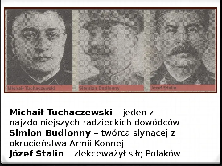 Wojna polsko - bolszewicka - Slide 43