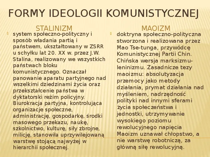 Współczesne Ideologie - Slide 13