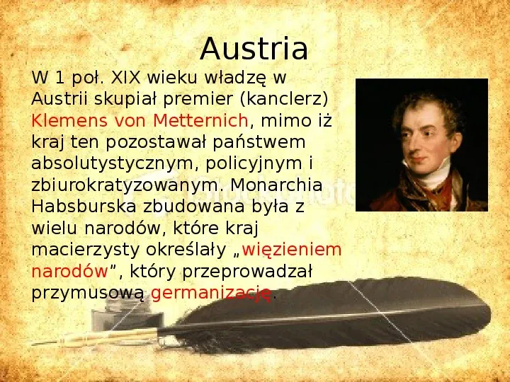 Zaborcy Polski w 1 poł. XIX wieku - Slide 11