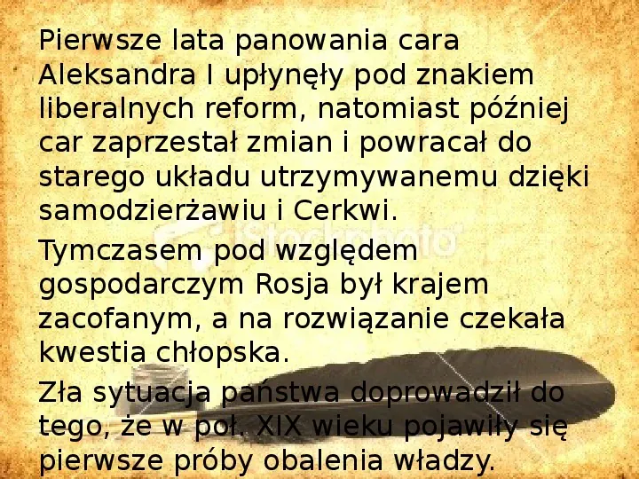 Zaborcy Polski w 1 poł. XIX wieku - Slide 6