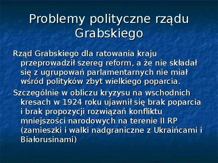 Zamieszanie w polityce II RP - Slide 28