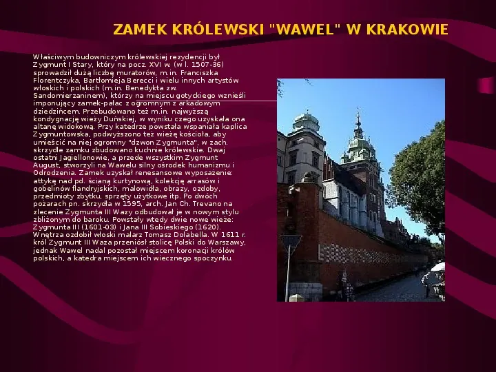 Zamki Jury Krakowsko Częstochowskiej - Slide 7