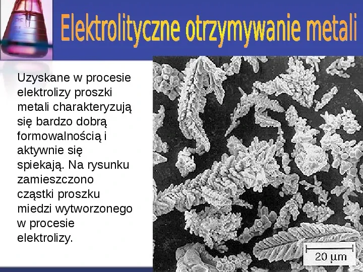 Zastosowanie elektrolizy - Slide 9