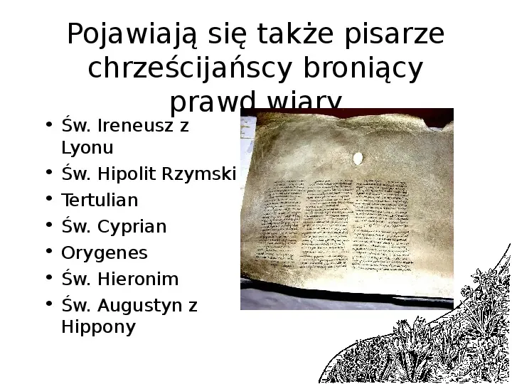 Historia Kościoła - Starożytność - Slide 13