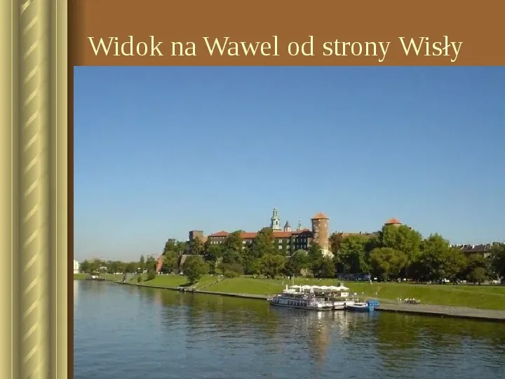 Zwiedzamy Kraków Kraków to dawna stolica Polski - Slide 16