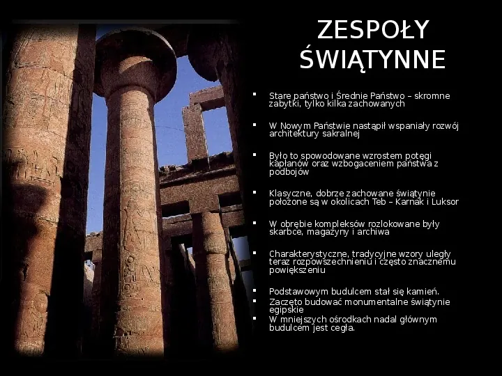 Architektura starożytnego Egiptu - Slide 21