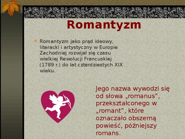 Romantyzm i pozytywizm - Slide 2