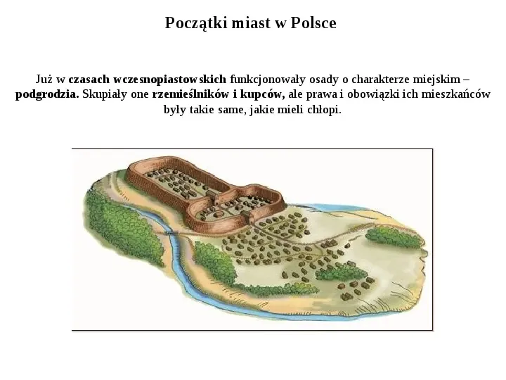 Średniowieczne miasto i wieś - Slide 15
