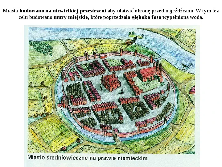 Średniowieczne miasto i wieś - Slide 26