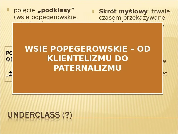 Polska biedy, marginalizacja - Slide 18