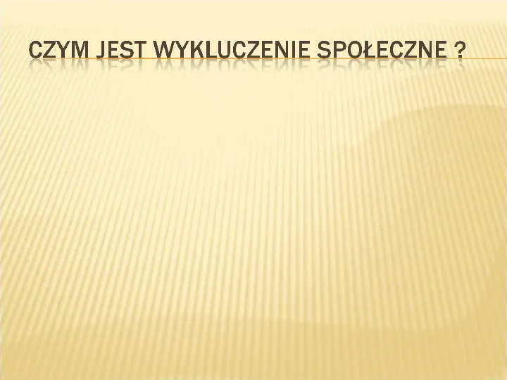 Polska biedy, marginalizacja - Slide 19