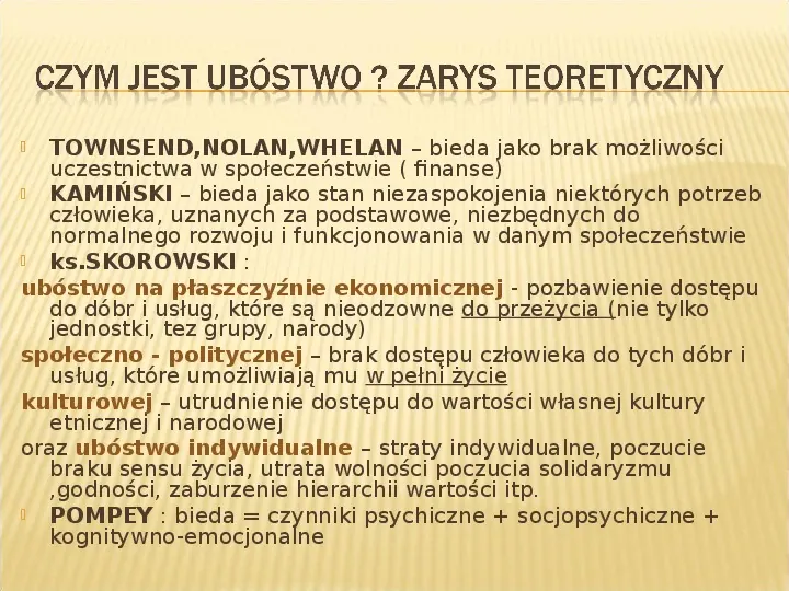 Polska biedy, marginalizacja - Slide 2