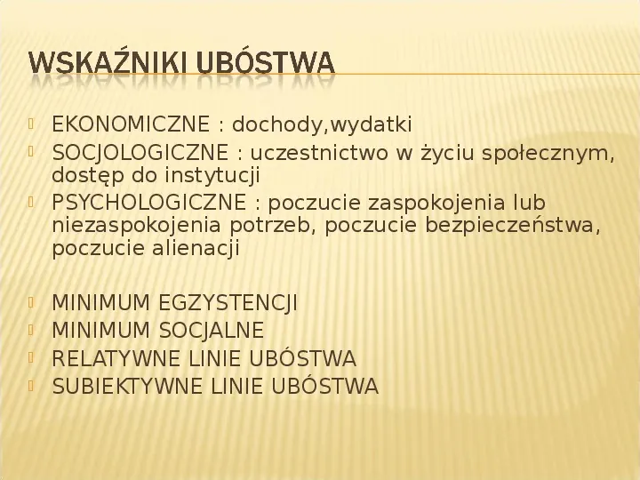 Polska biedy, marginalizacja - Slide 7