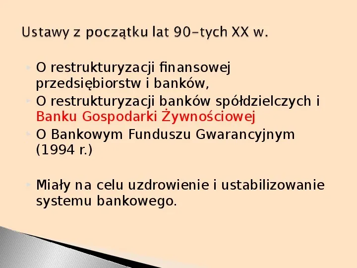 Bankowość w dobie „rewolucji finansowej” - Slide 40