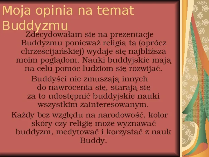 Buddyzm - Slide 14