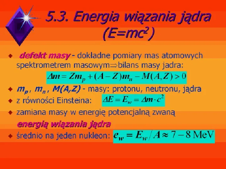 Fizyka jądrowa - Slide 6