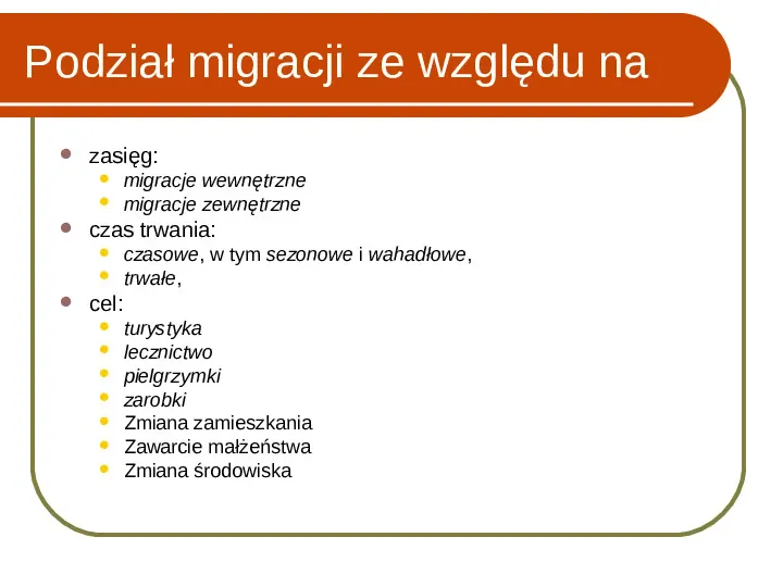 Migracje ludności - Slide 6