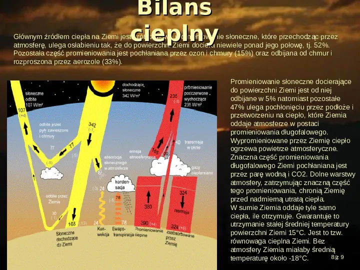 Obieg ciepła w atmosferze - Slide 8