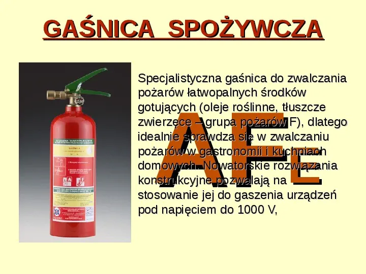 Ochrona przeciwpożarowa - Slide 36
