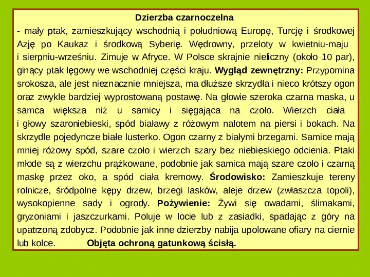 Polska czerwona ksiega gatunków zagrożonych - Slide 52