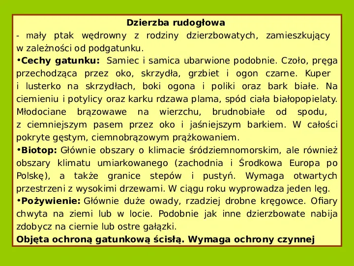 Polska czerwona ksiega gatunków zagrożonych - Slide 54