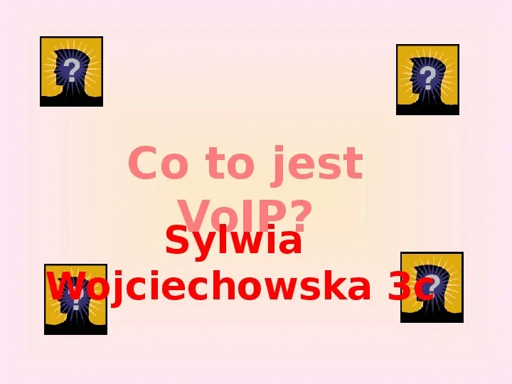 Co to jest VoIP - Slide 1
