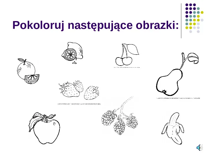 Poznajemy owoce - Slide 18