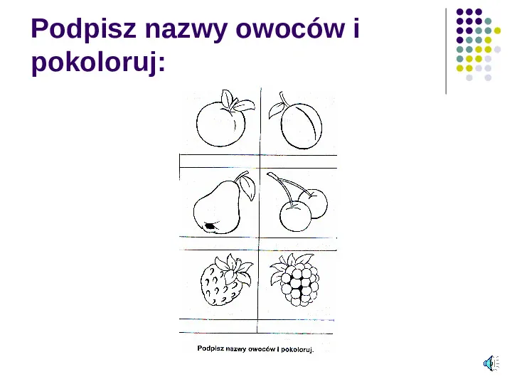 Poznajemy owoce - Slide 19
