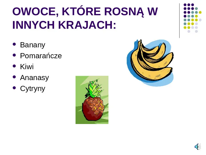Poznajemy owoce - Slide 3