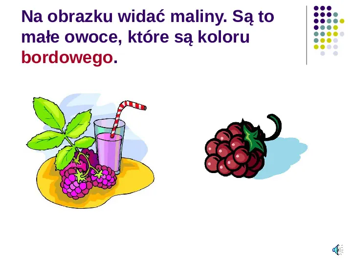 Poznajemy owoce - Slide 8