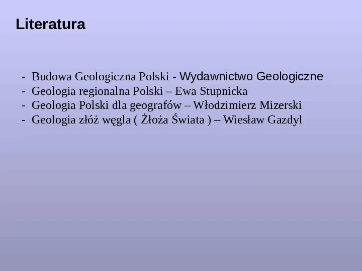 Geologia regionalna Polski - Slide 8