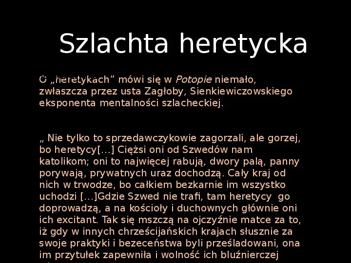 „Potop” Henryk Sienkiewicz - Slide 20